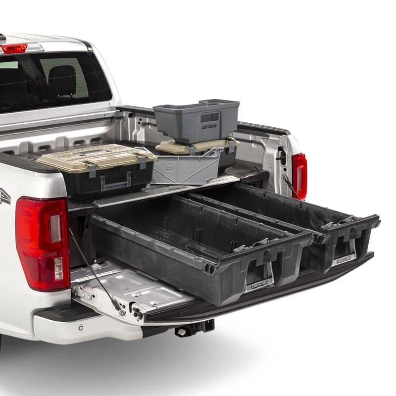 MF4 6 ft. MF4 Black Midsize Truck Bed Storage System for 2019-2023 Ford Ranger