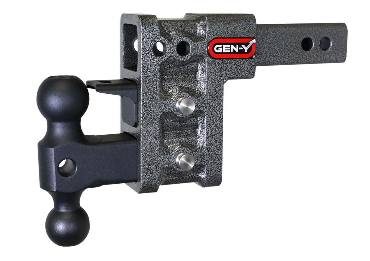 GH323 2 in. Shank & 5 in. Drop 1.5K Mega Duty Adjustable Drop Hitches