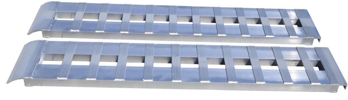 GH16120 10 ft. Heavy Duty Aluminum Loading Ramps, Pack of 2