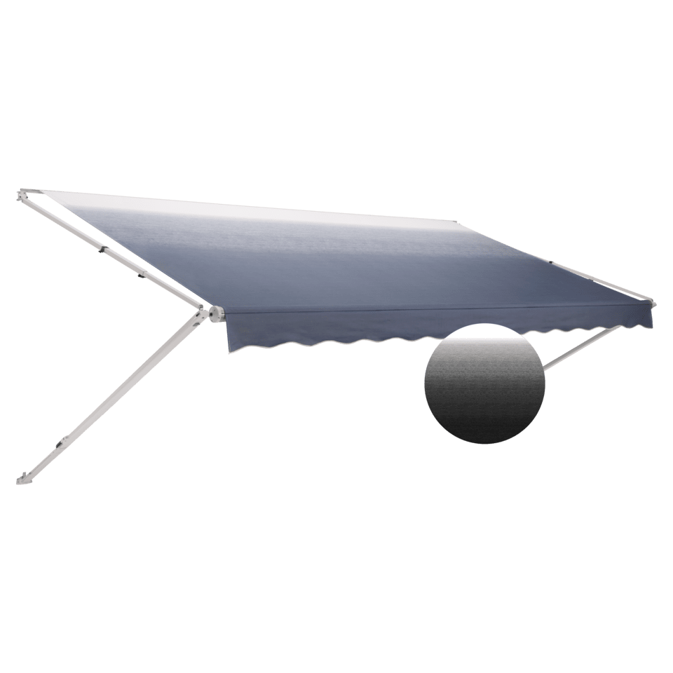 9108803301 16 ft. 8500 Polar Onyx Manual Awning