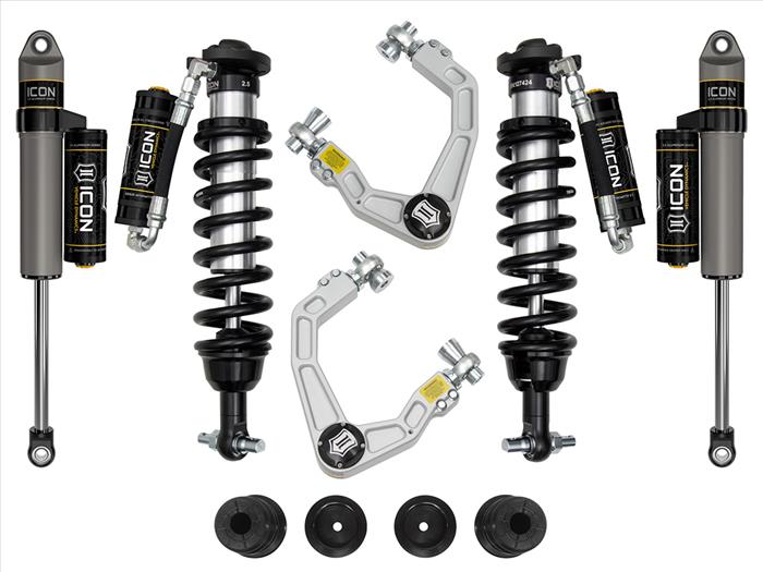 K93204A 0-3.5 in. Stage 4 Suspension System with Billet UCA Knuckle for 2019-2021 Ford Ranger -  ICON, I43 -  K93204A