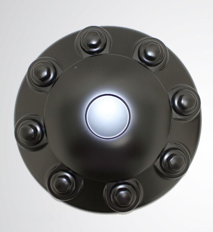 Phoenix USA Front Black Satin ABS 22mm Lug Stud Hub Cover (Q822BF)