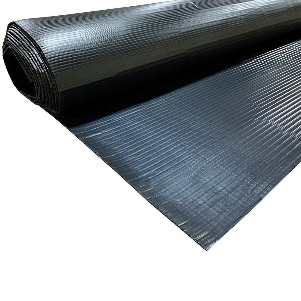 022BP7136 71 x 36 ft. Rolled Coroplast Underbelly Repair Board, Black