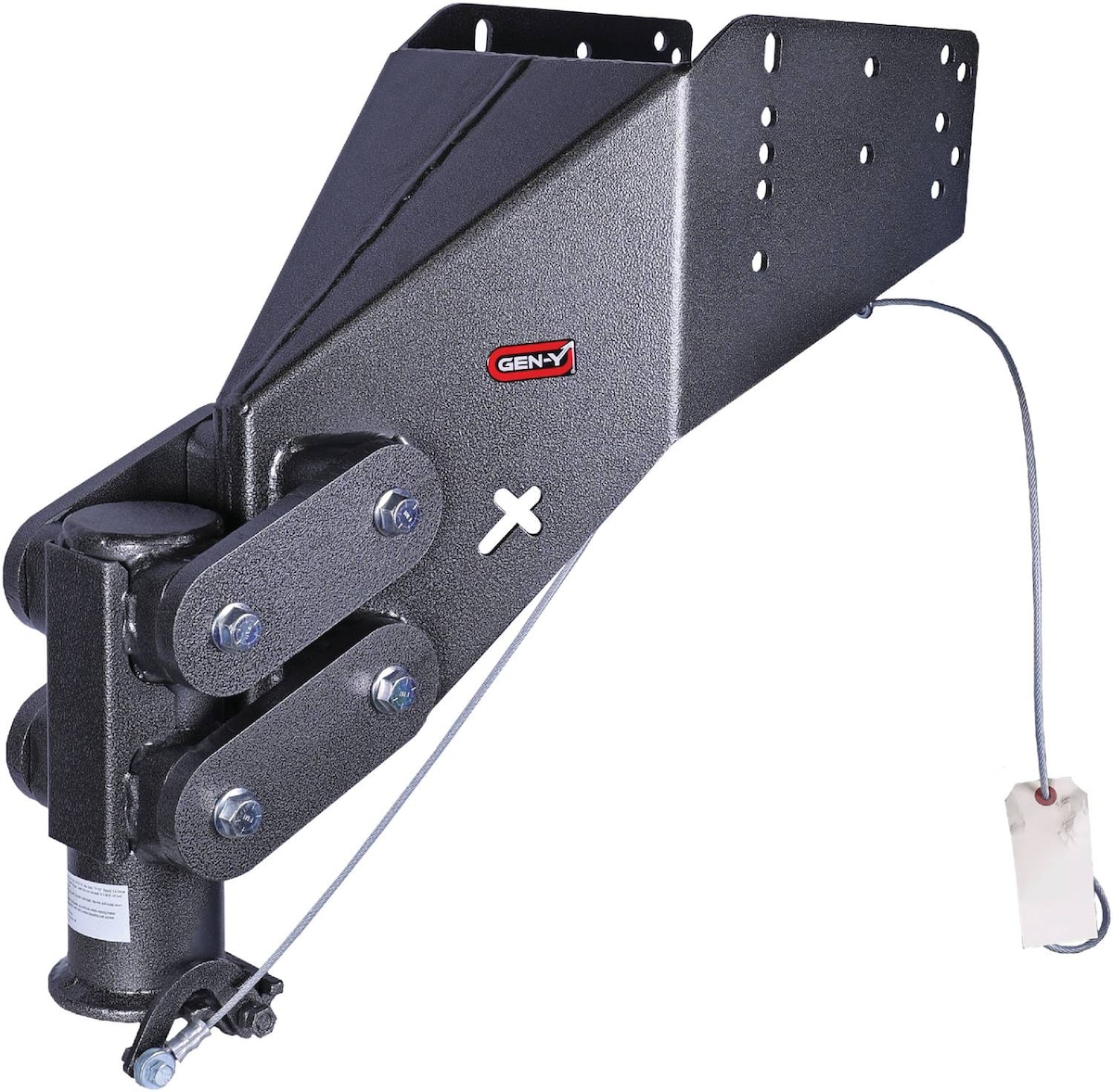 B&W Gen-Y Hitch Executive 5th Wheel Pin Box Replacement with Gooseneck SnapLatch Coupler, 6.5K Pin Weight in Silver | Camping World