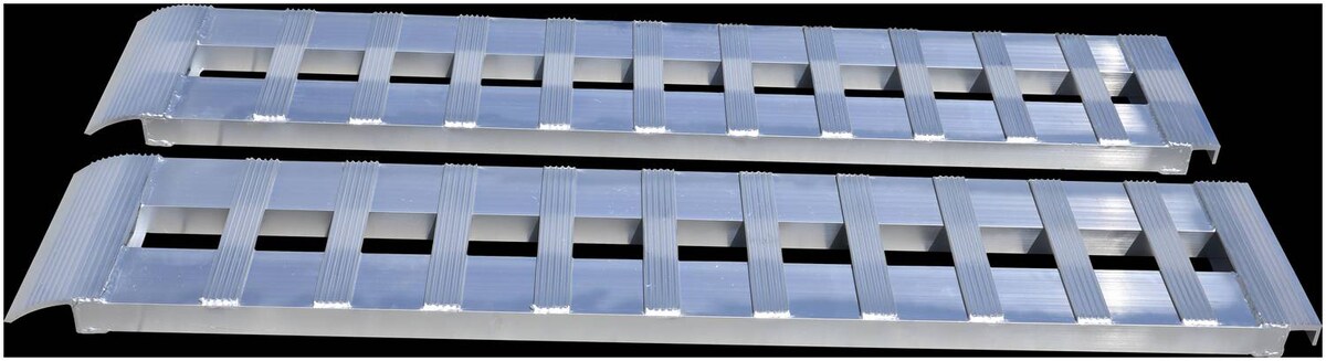 GEN-Y HITCH Heavy-Duty Aluminum Loading Ramps 1-Pair Set - 7'