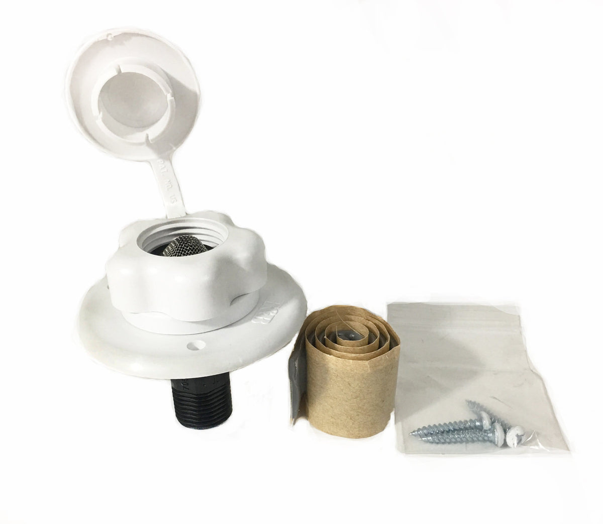94216 City Water Flange, Polar White