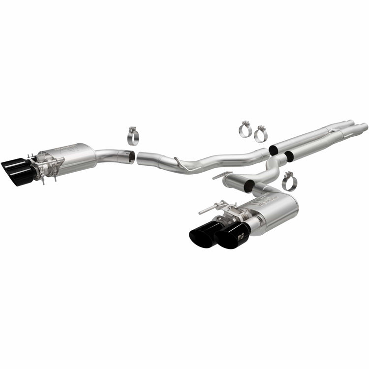 19643 Cat Back Performance Exhaust System, Black -  MagnaFlow, M66 -19643