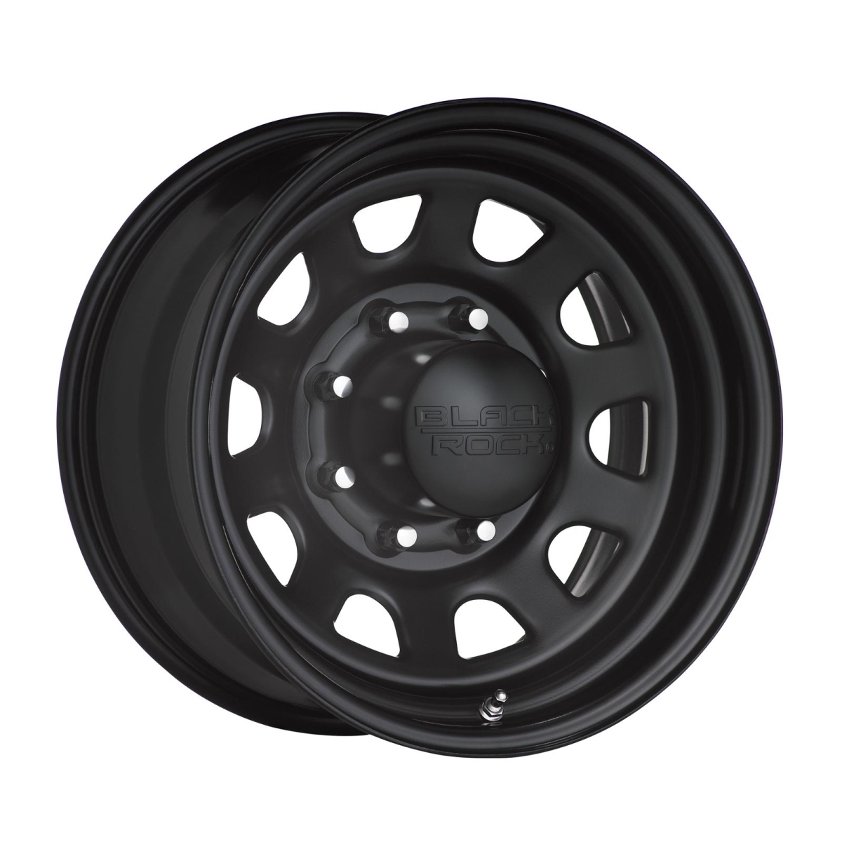 942795045 17 x 9 in. 942 Type D Matte Black Wheels with 5 x 5 in. Bolt Pattern