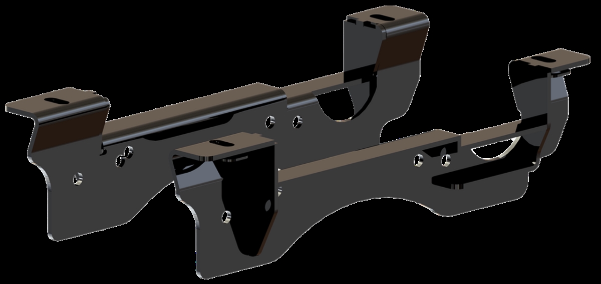 Pull Rite #2774 ISR Series 20K Custom Mounting Kit for '23-'24 Ford F250, F350 with Aluminum Bed in Black | Camping World