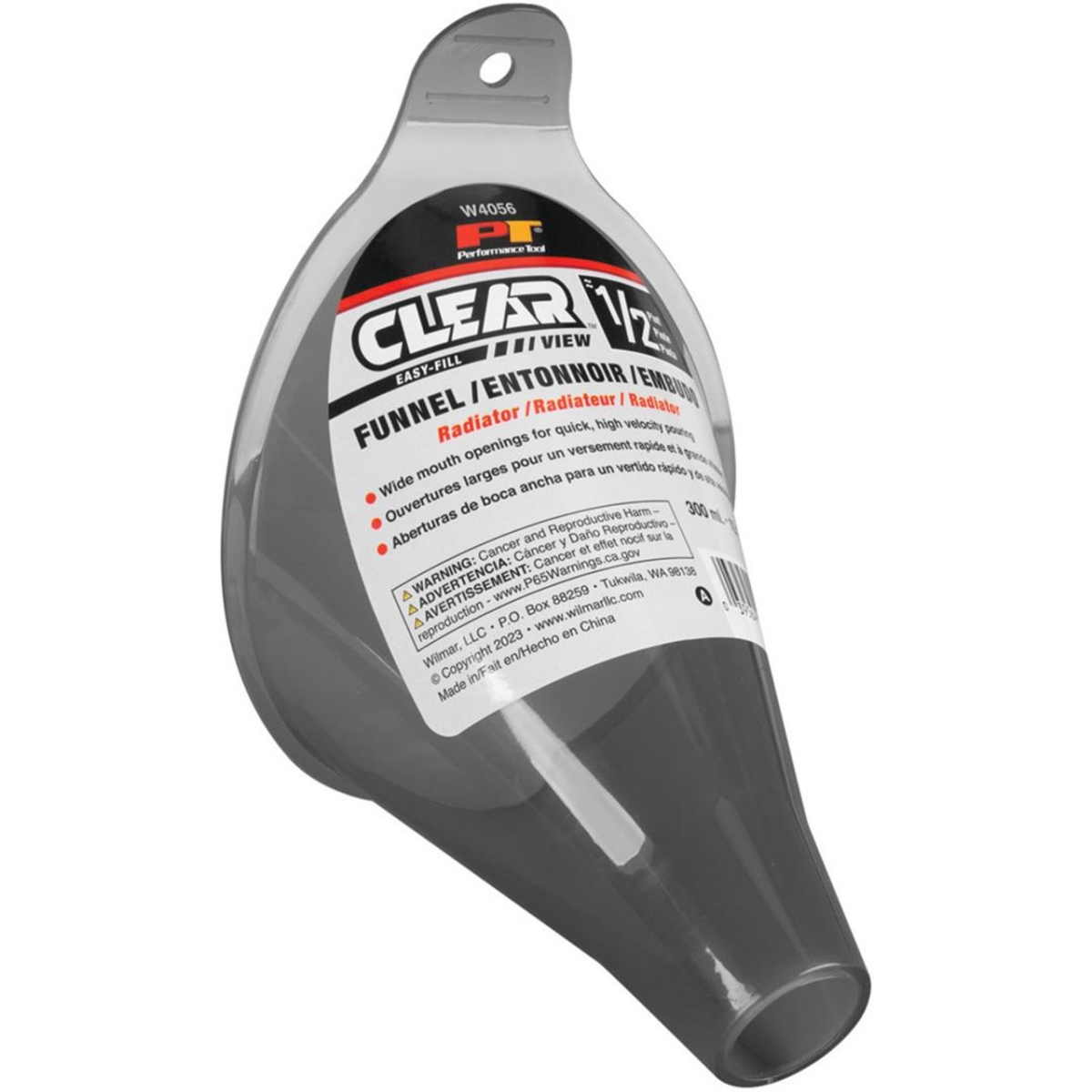 W4056 0.5 Pint Clear View Easy-Fill Funnel