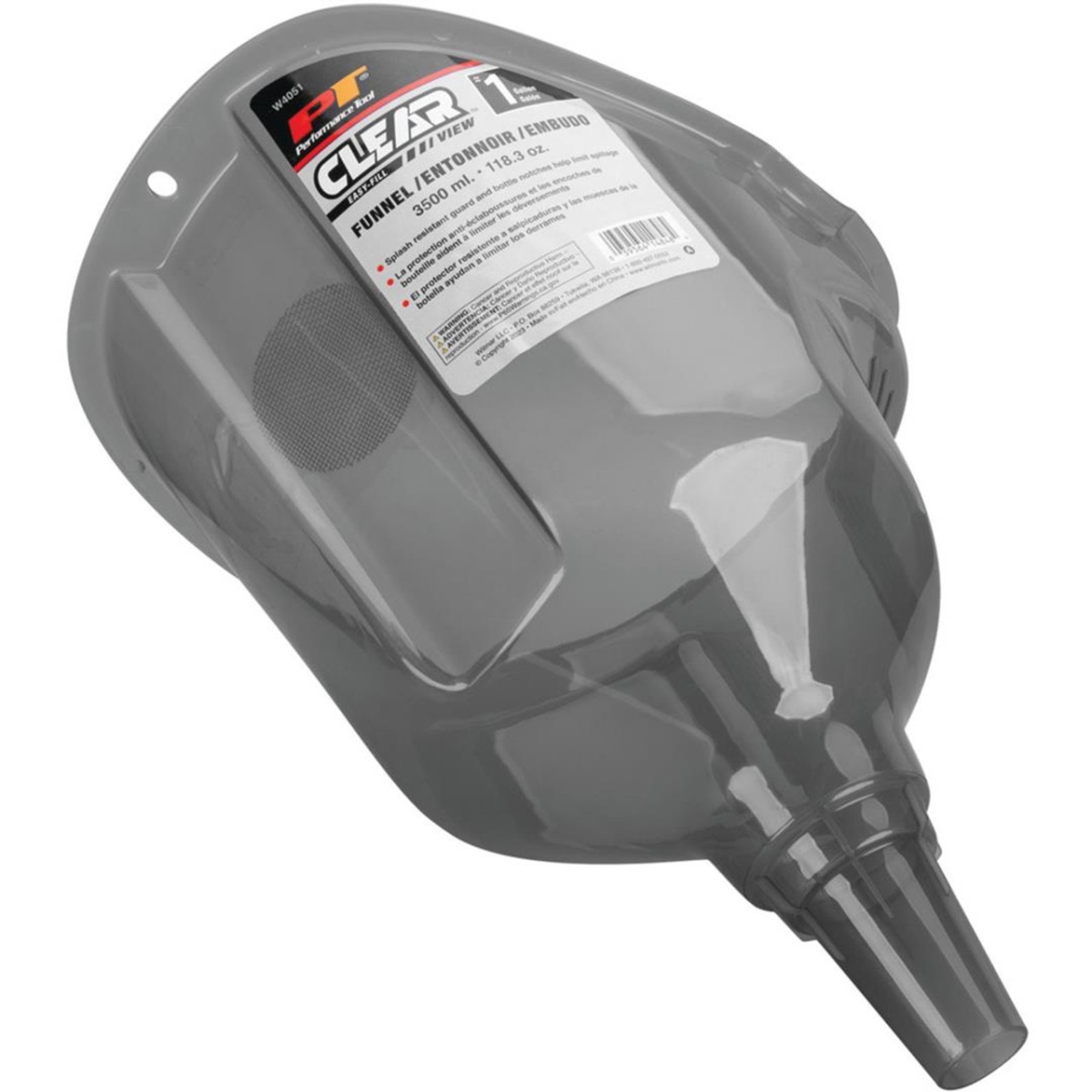 W4051 1 gal Clear View Easy-Fill Funnel