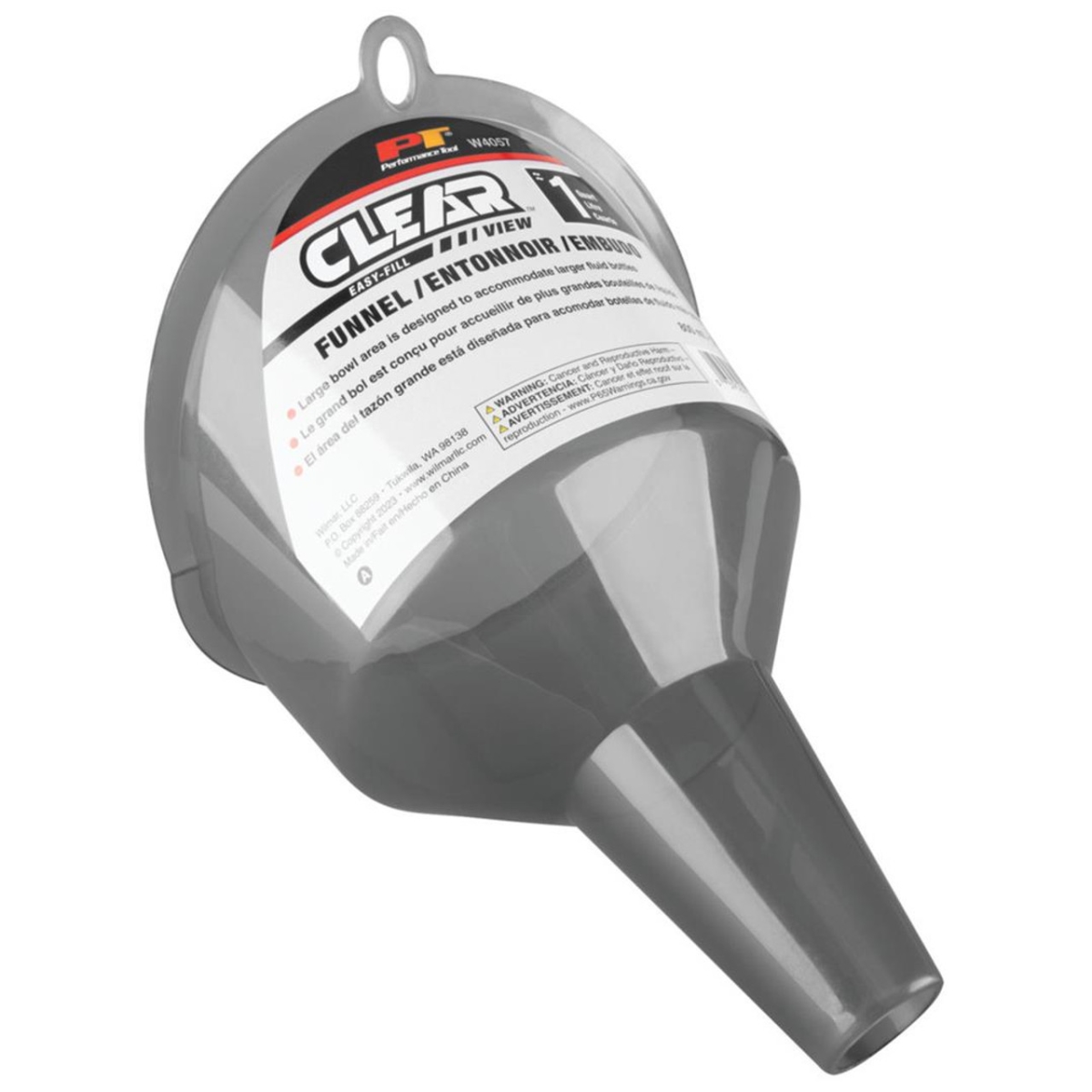 W4057 1 qt. Clear View Easy-Fill Funnel