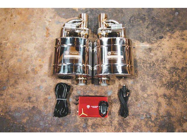 UVM63MMX2 2.5 in. Dual Valved Muffler Kit