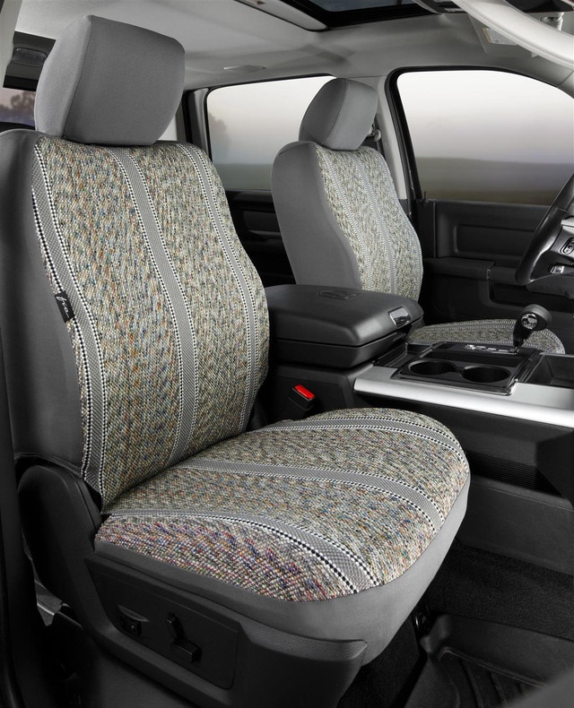Picture of Fia TR4771GRAY TR Front Bucket Seat Cover for 2023 Ford Bronco