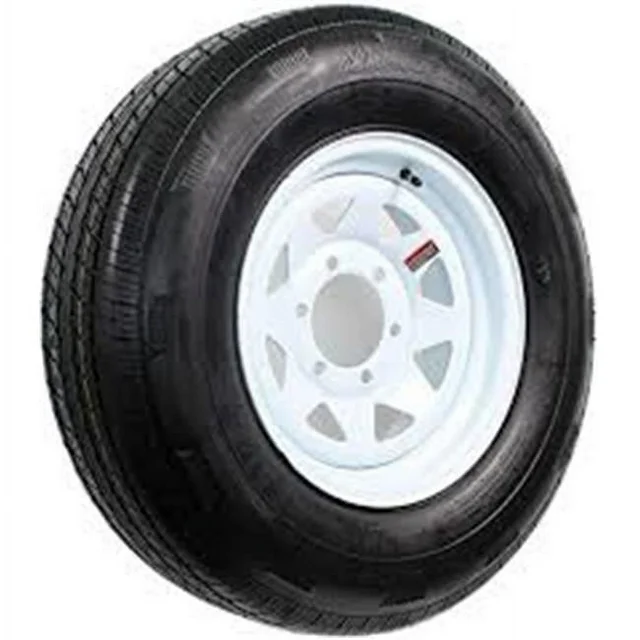 33059 ST225-75R15 D-6H Spoke Wheel Tire with Stripe KR