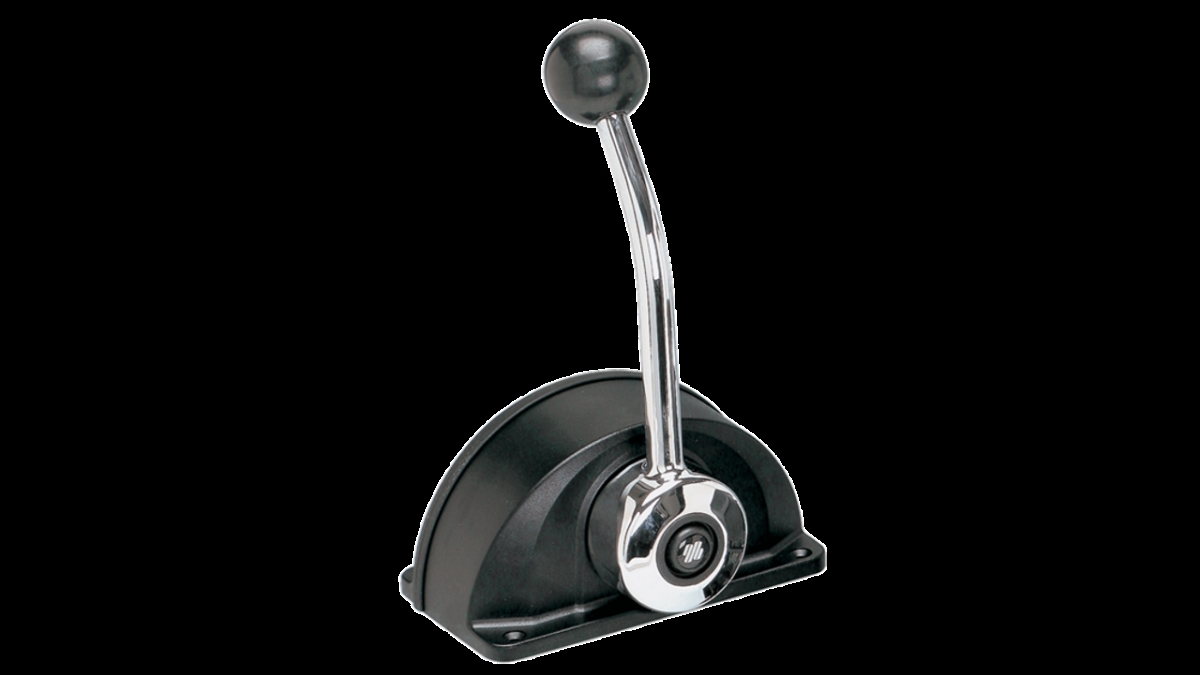 B301B Low Profile Single Level Steering System - Black - Compact Design - Safe Shifting