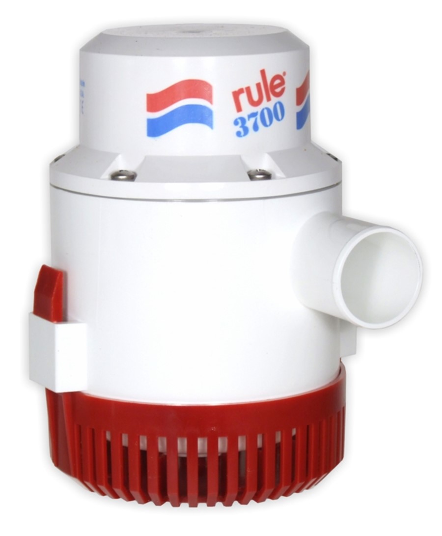 Picture of Rule 14A6UL 3700 12V DC Pump with UL & 6 in. Wire