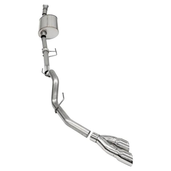21166 Performance 304 Stainless Steel Sport Cat-Back Exhaust System for 2021-2022 Ford Corsa