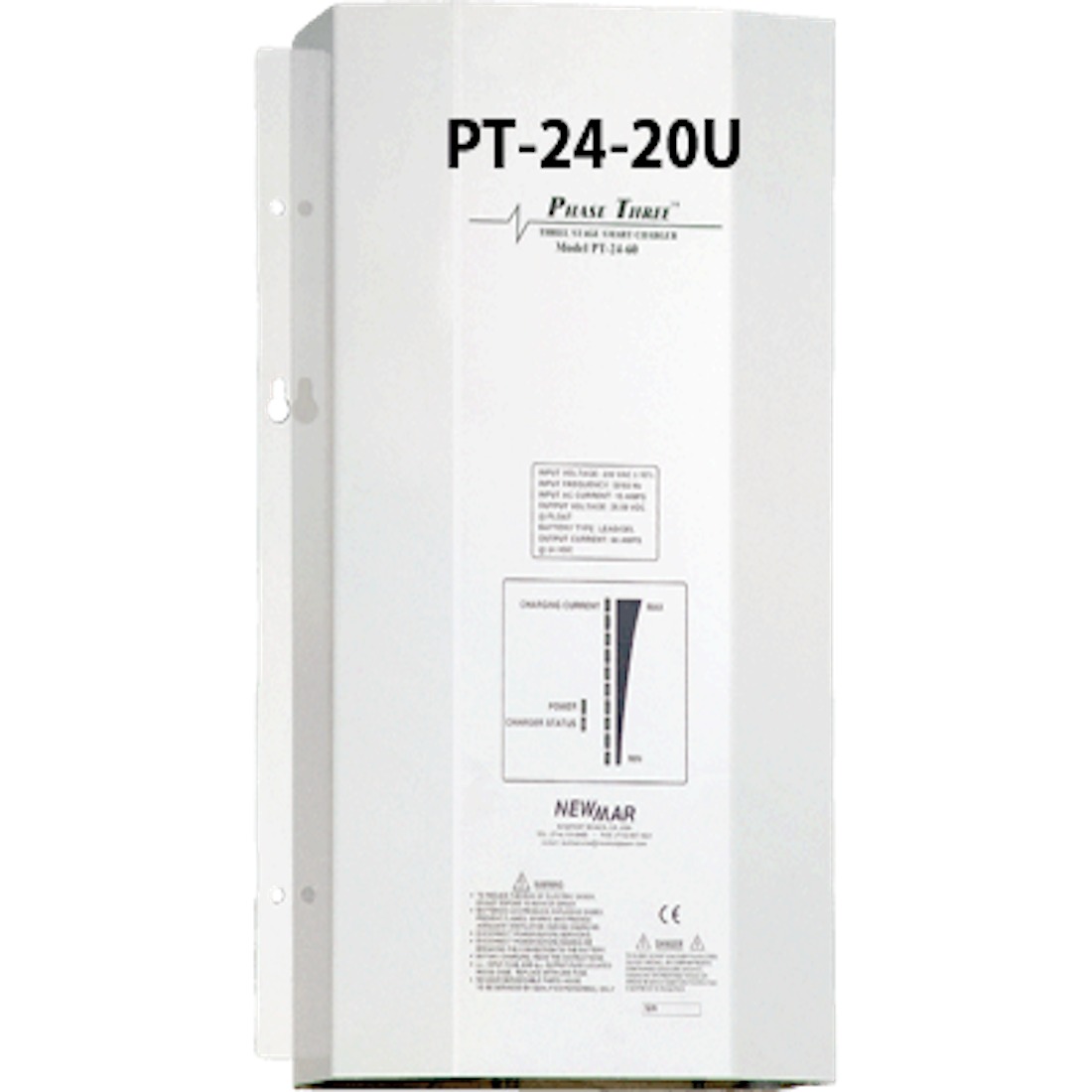 PT-24-20U Phase 3 24V 20A 3 Bank Battery Charger