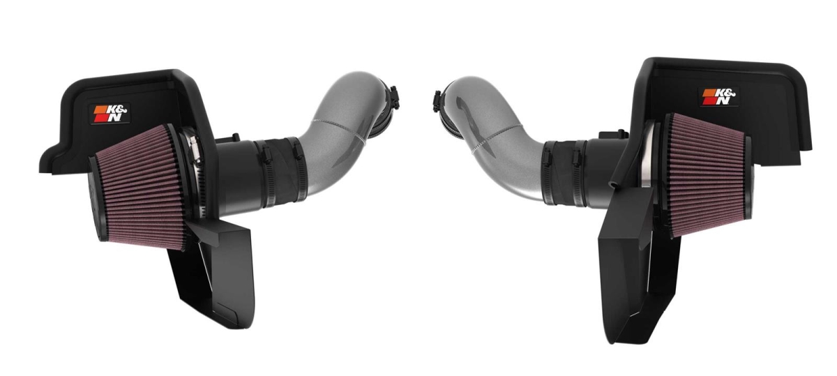 Filter 69-3541TC Black & Red 69 Series Performance Air Intake System for 2024 Ford Mustang