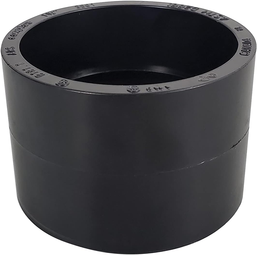 Icon Technologies RV Tank Fitting, 1.5" Coupling, Hub-to-Hub Connection | ABS Plastic | Camping World
