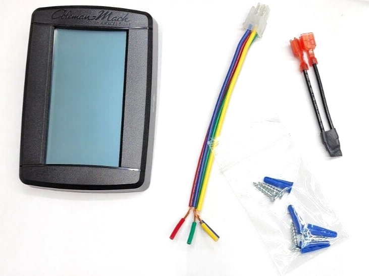 9420-330 RVC Zone Wall T-Stat, Black