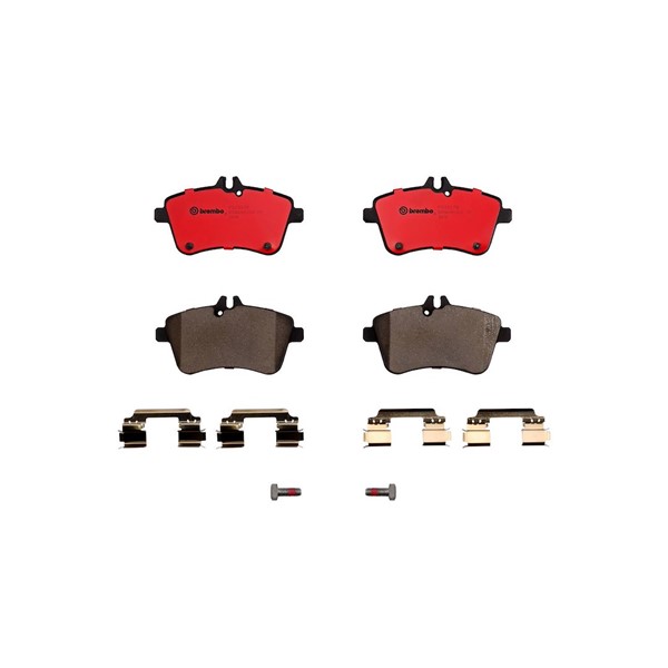 P50057N 19.7 mm Disc Brake Pad Set, Ceramic