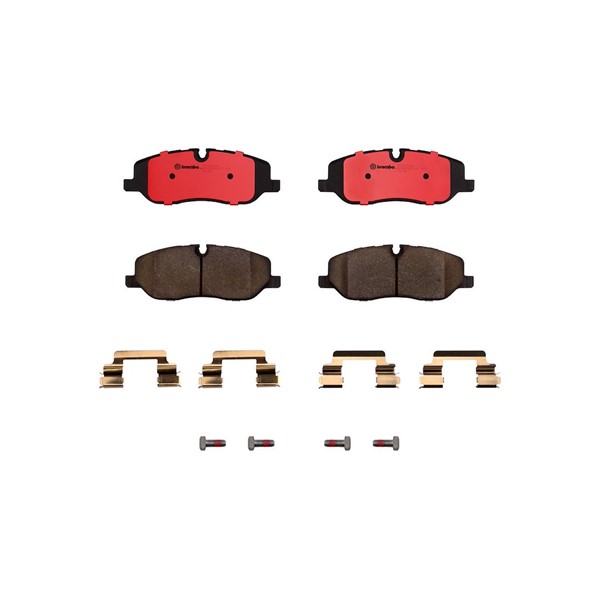 P44014N Disc Brake Pad Set - Ceramic - 2005-2009 Land Rover LR3 - Low Dust Performance