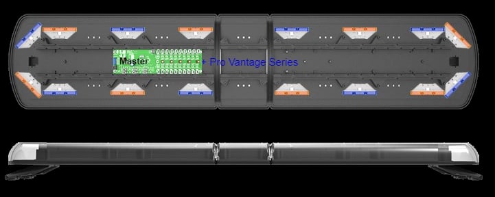 12-50802-ES 54 in. 12 Pro Vantage Series Light Bar
