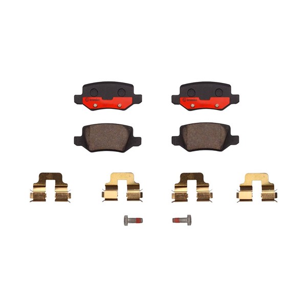P50090N 14.6 mm Disc Brake Pad Set, Ceramic