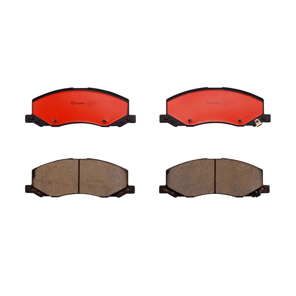 P59058N Disc Brake Pad Set - Ceramic - 2010-2011 Saab 9-5 - Low Dust Formulation