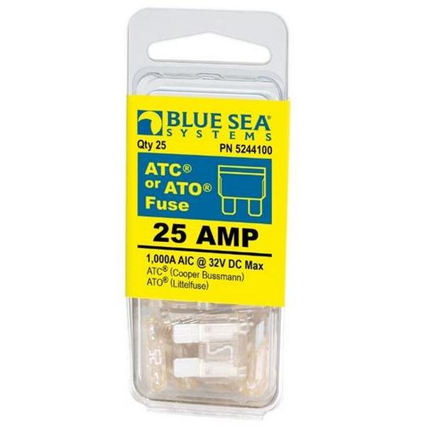 5244100-BSS ATO-ATC 25A Fuse - Pack of 25