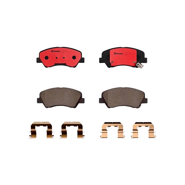 P18025N Disc Brake Pad Set for 2012-2021 Hyundai Accent