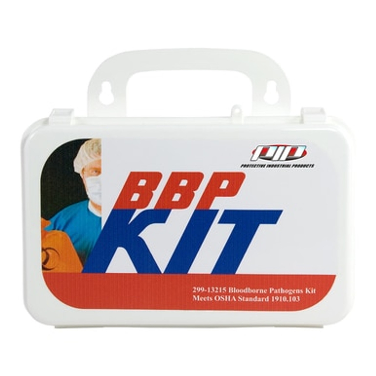 Products 299-13215 Wall Mount Bloodborne Pathogen Bio-Hazard Kit with 11 Components