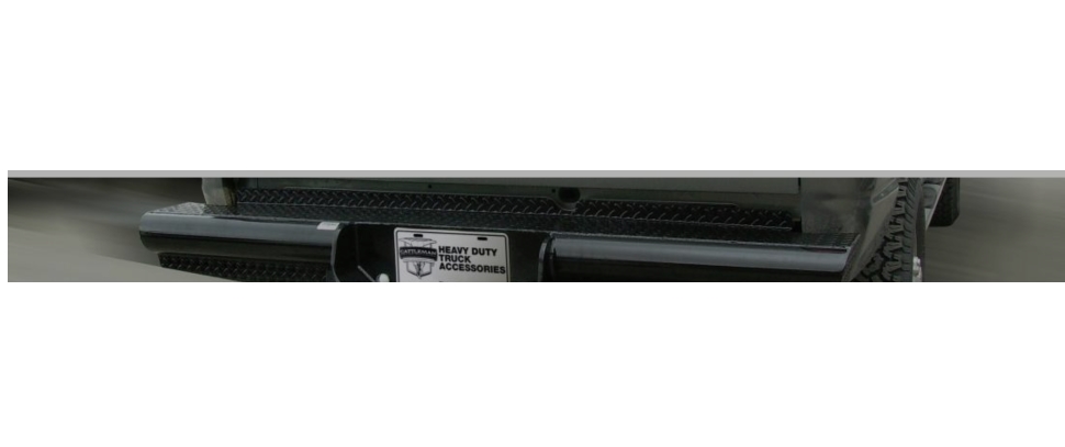 4116S 8 ft. Rear Bumper Drop with Sensor Holes