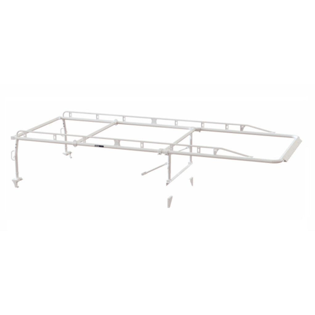 2SBS8EW The Pro Rack Leg & Bars Kit with Service Body, 8 ft. Body, Extended Cab - White