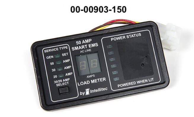 00-00903-150 50A Smart EMS Monitor Panel - Black