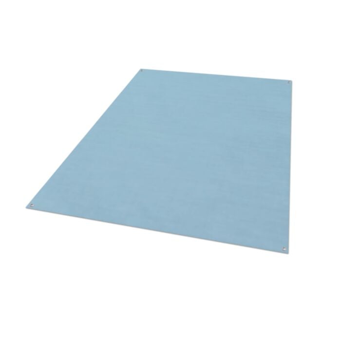 Lippert Components 2022115667 8 x 16 ft. Outdoor Patio Rug, Blue
