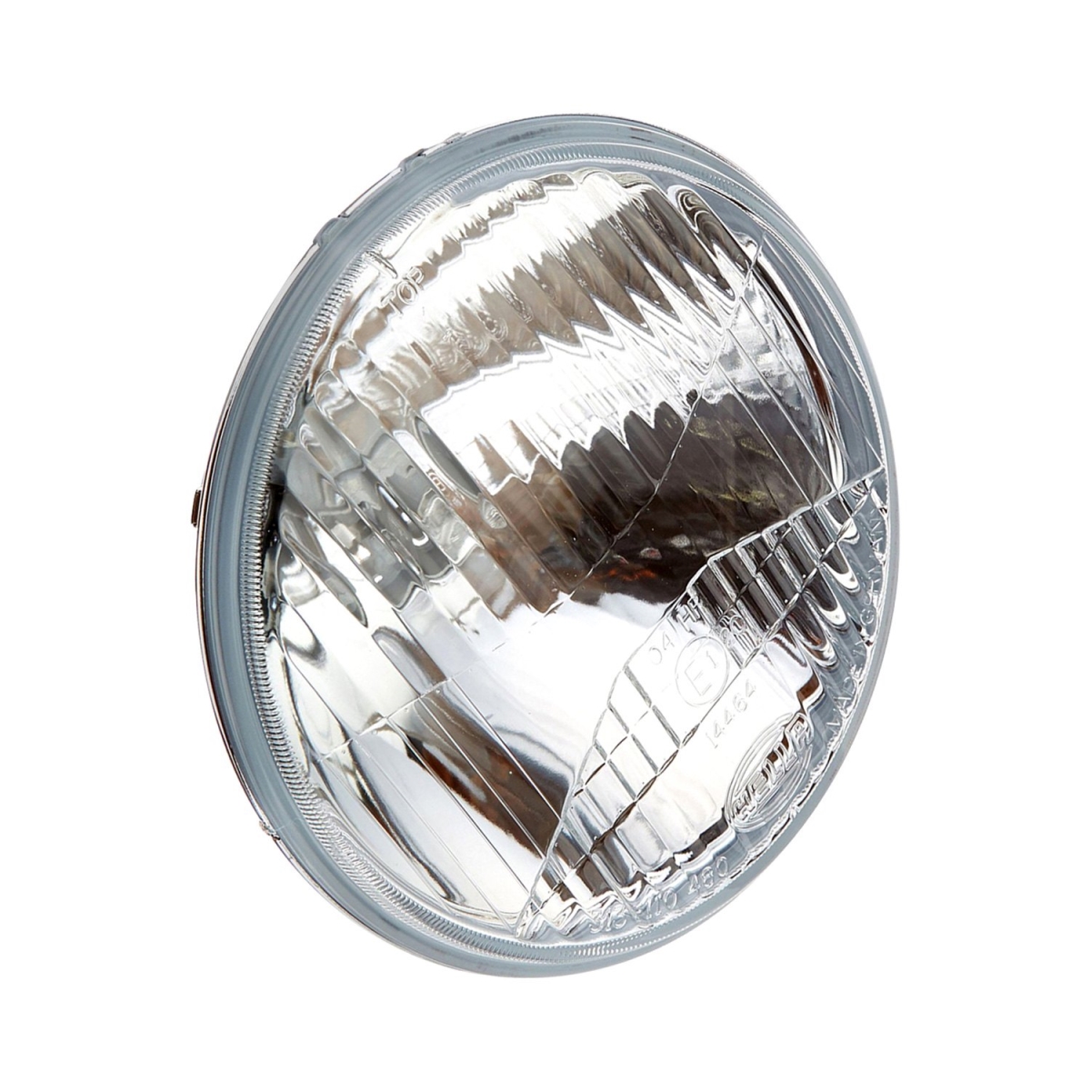 H11425011 5.75 in. 12V Round Chrome Vision Plus Factory Style Composite Headlight