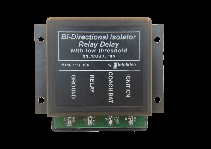 00-00362-100 Battery Isolator Relay Delay Gas with Low Threshold