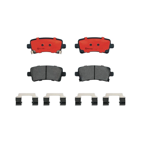 P59060N Disc Brake Pad Set - Ceramic - 17.3mm - Low Dust Performance