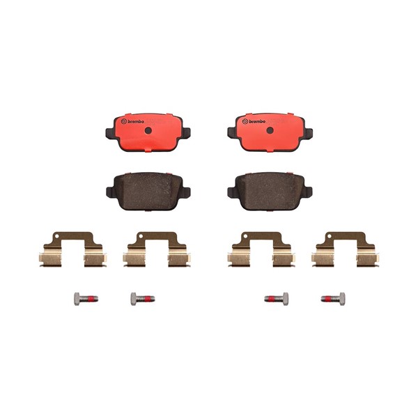 P44016N Disc Brake Pad Set for 2008-2012 Land Rover LR2