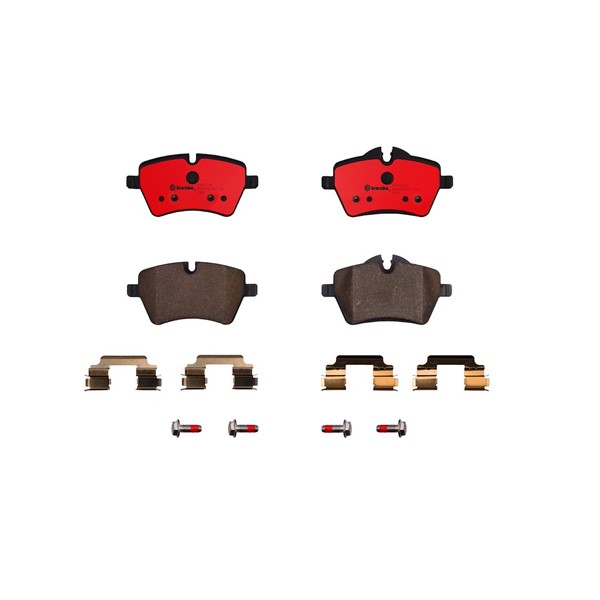 P06036N Disc Brake Pad Set - Ceramic - 20.3mm - Low Dust Formula