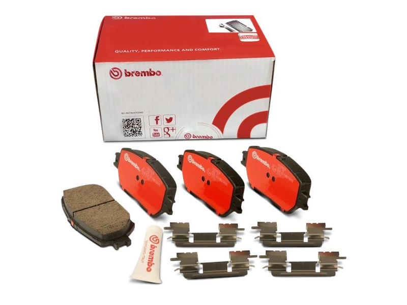 P78017N Premium Ceramic Front Disc Brake Pads