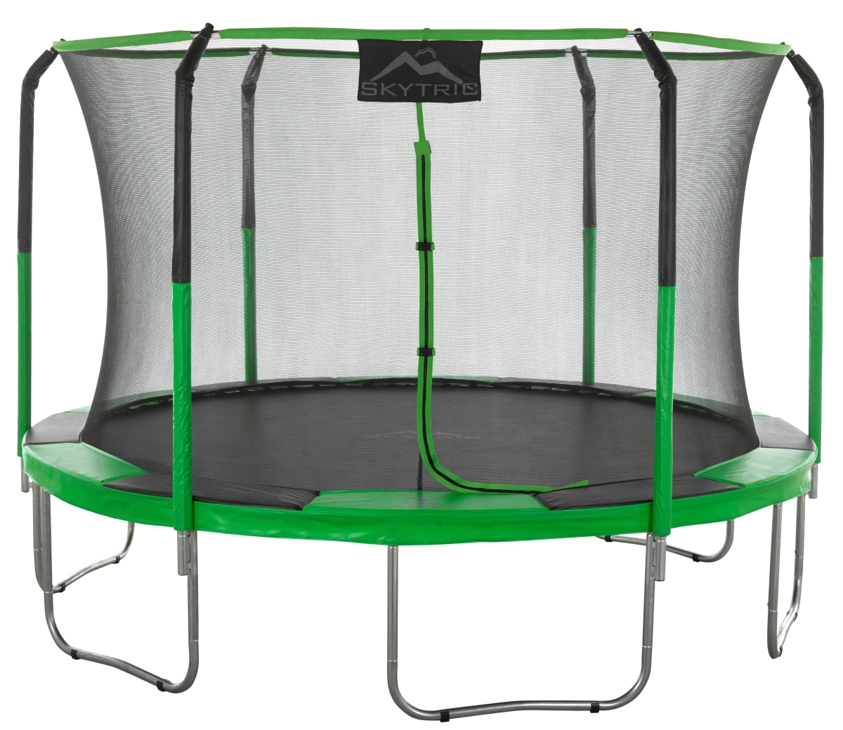 Picture of Upper Bounce UB03EC-11E 11 Ft. Skytric Trampoline with Top Ring Enclosure System Equipped