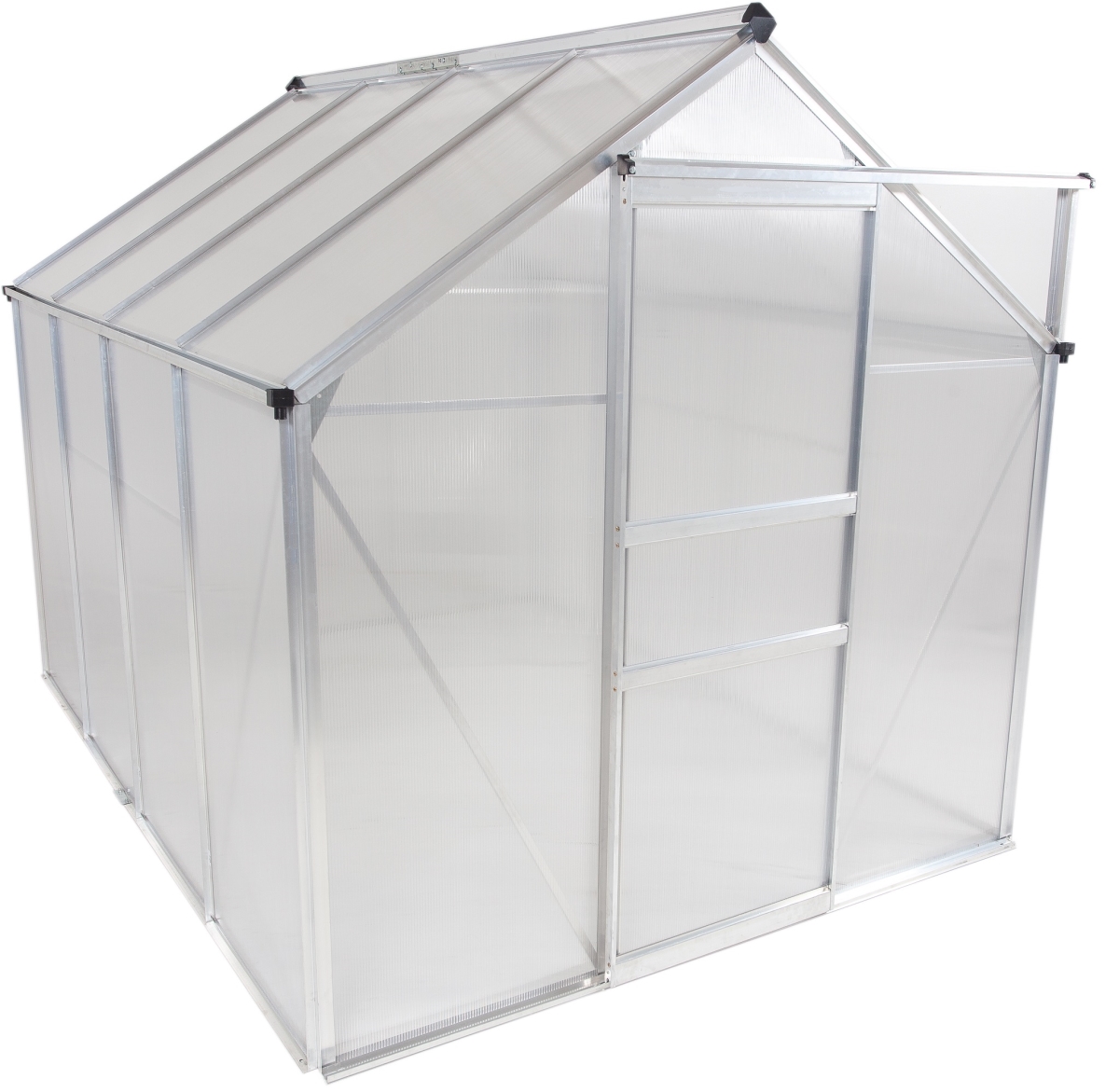 Picture of Ogrow OGAL-866A 6 x 8 ft. Ogrow Lawn & Garden Greenhouse with Walk-in Heavy Duty Aluminum Frame