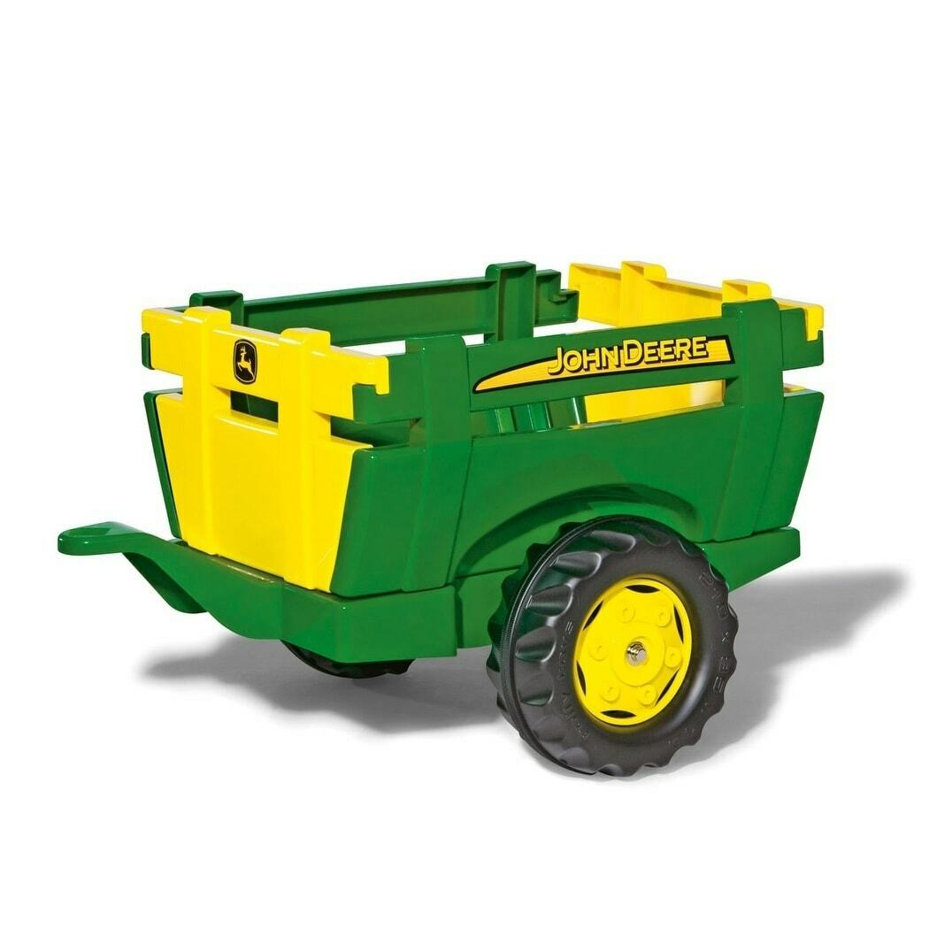 Picture of John Deere 122103 Farm Trailer Toy - Green & Yellow