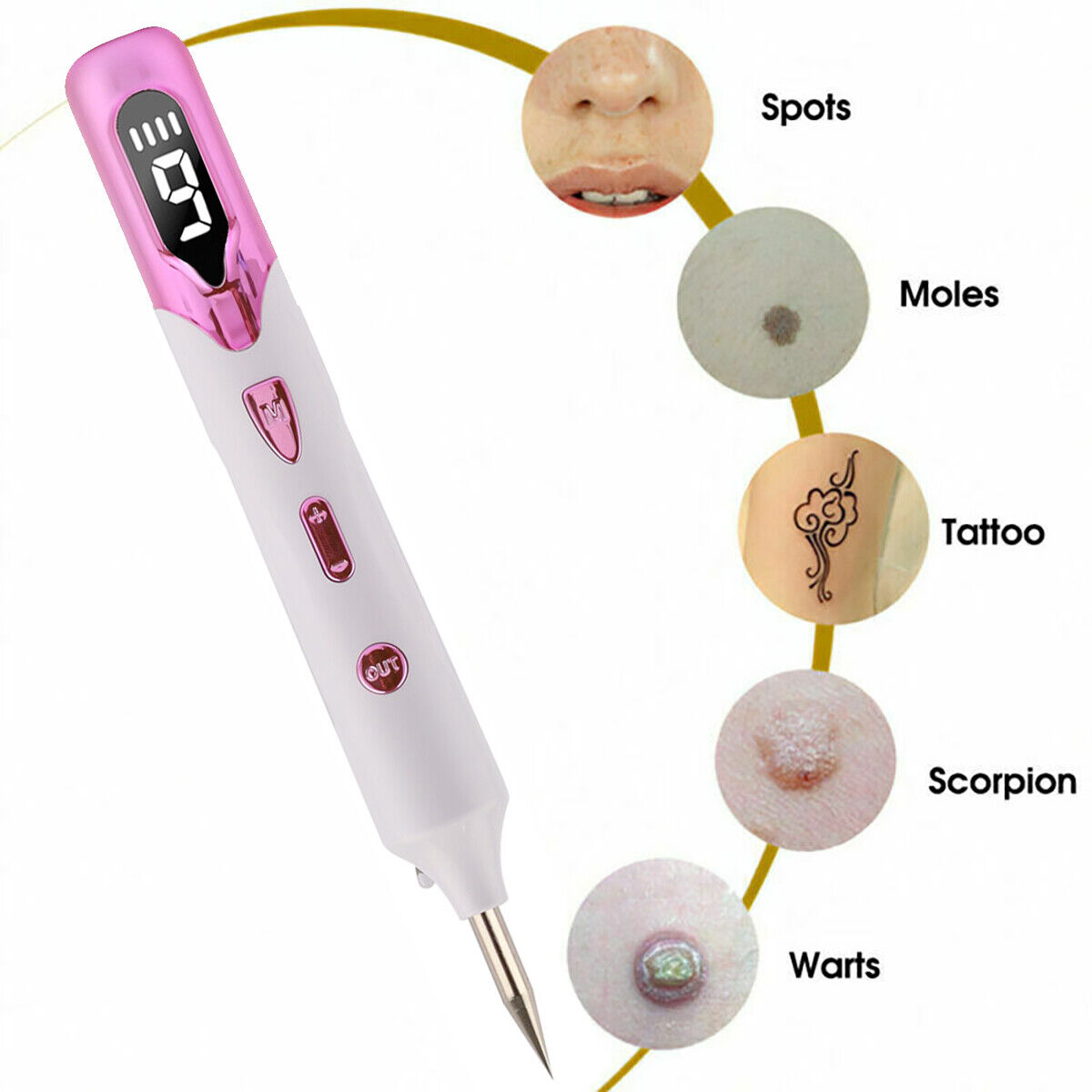 Picture of Keto Store CNBH35 Skin Wart&#44; Tag Tattoo & Electric Laser Plasma Pen Mole Dark Spot Remover