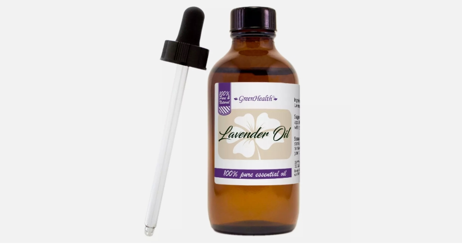 Picture of Green Health LV003 Essential Oil 4 oz with Free Glass Dropper&#44; All Natural Uncut&#44;  Lavender