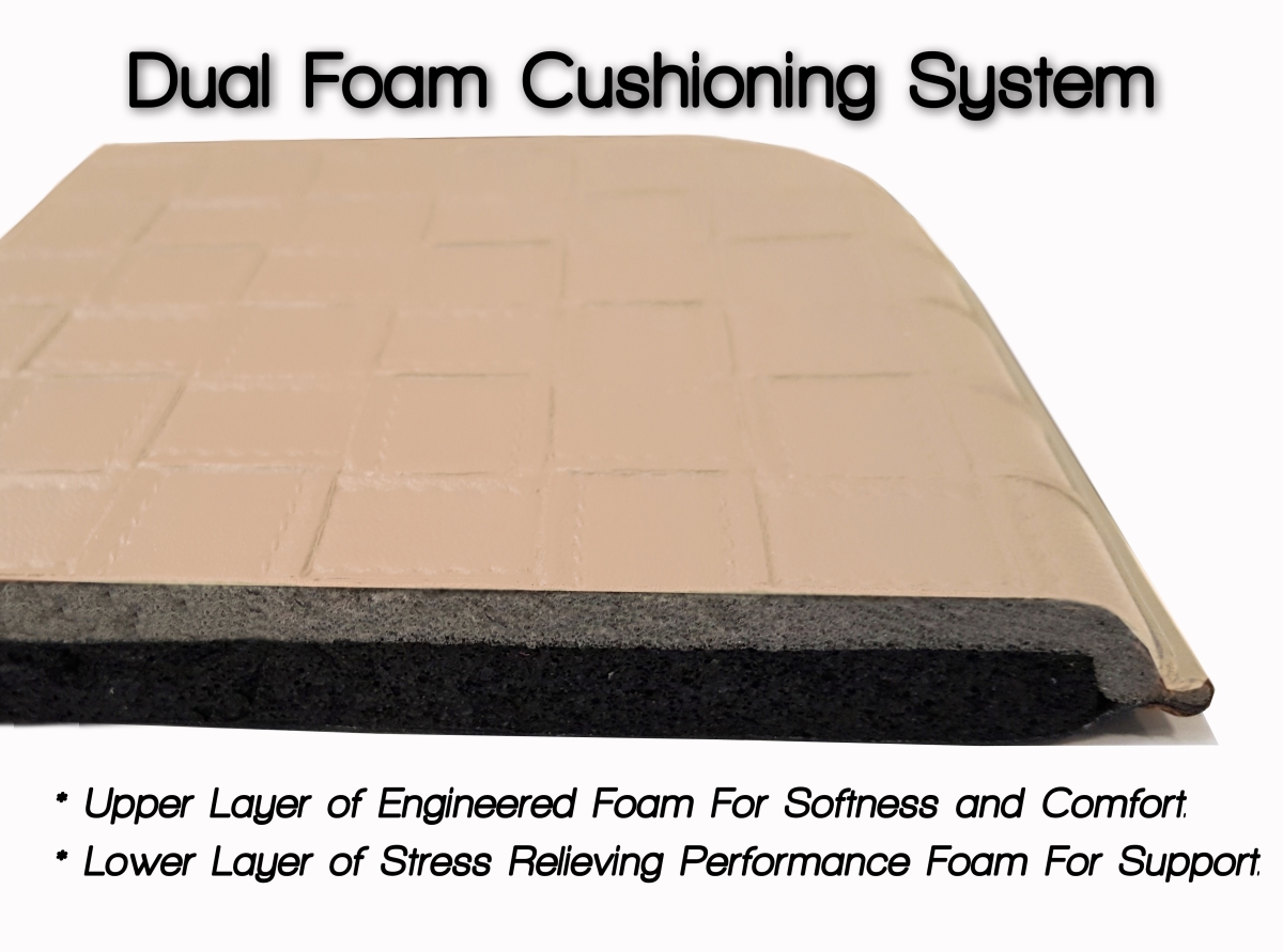 Picture of Con-Tact Brand 03F-CFM012-04 Dual Foam Anti-Fatigue Mat, Basketweave Beige